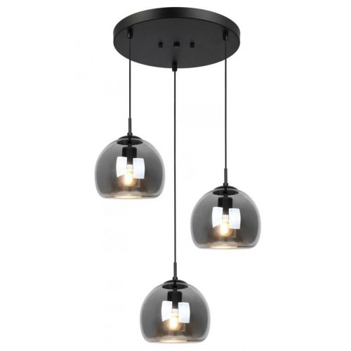 Loftpendel Rita - 3 x E27, kupler Ø20 cm