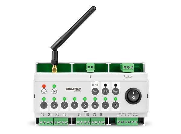 Auraton gulvvarmestyring - trådløs controller til 8 zoner