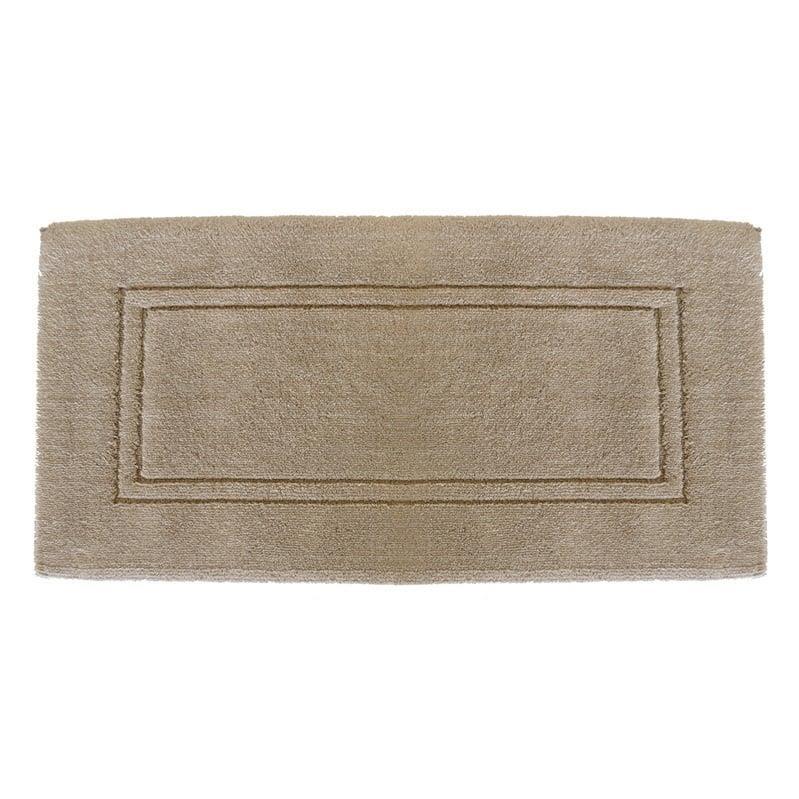 Bademåtte i bambus - 60 × 110 cm, sandfarvet