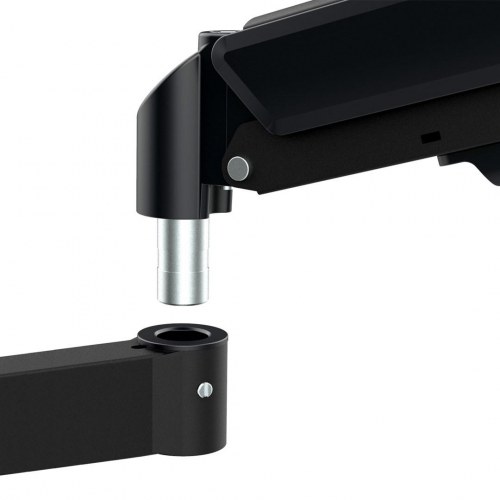 Maclean MC-137 skærmholder til 3 skærme, gasfjeder, 17-27", 2-8 kg - sort