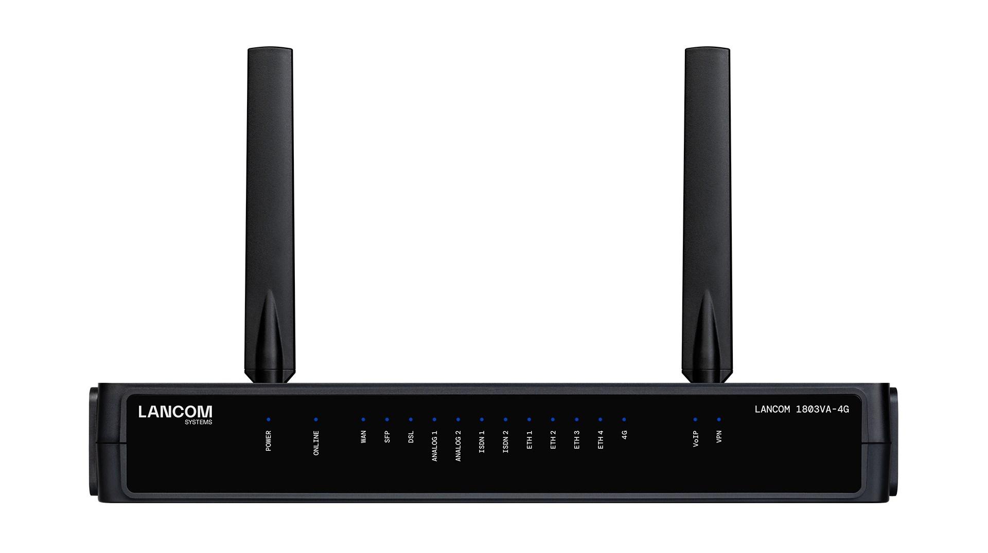 Lancom 1803VA-4G (EU) - gigabit router med 4G og SIM-slot