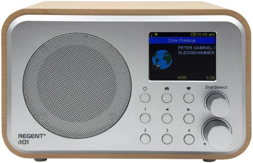 Ferguson Regent i101 internetradio med DAB+ og FM RDS - Lys træ