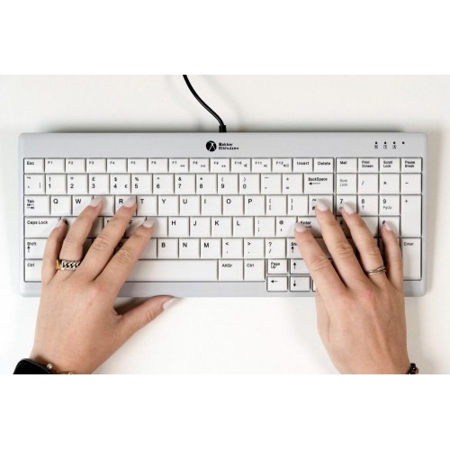 BakkerElkhuizen UltraBoard 960 V2 kompakt tastatur - DE QWERTZ, kablet
