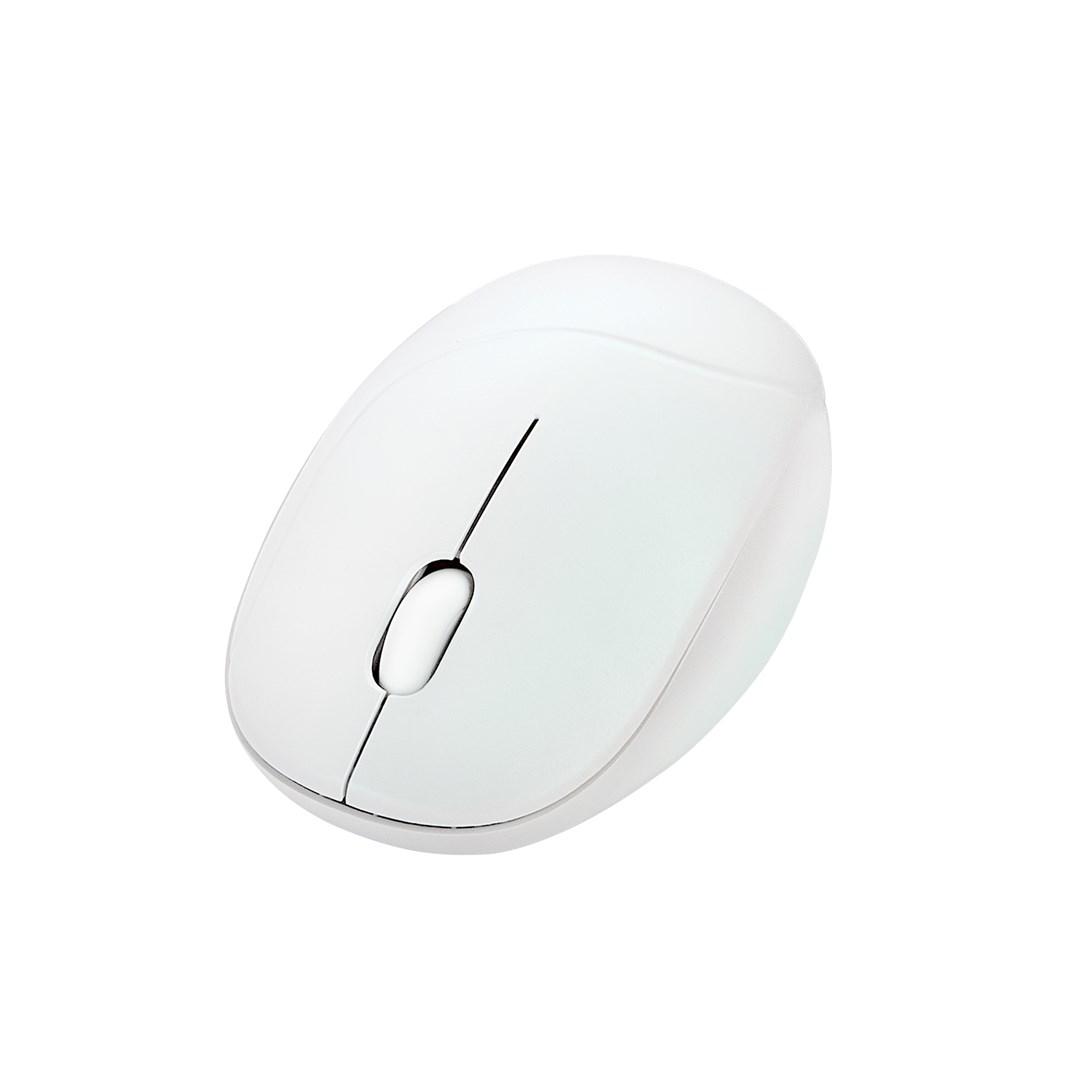 ASUS Fragrance MD101 trådløs mus - ambidextrous, RF + Bluetooth, 2.400 DPI - Hvid billede