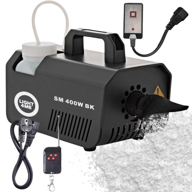 LIGHT4ME SM 400W BK - snegenerator/snemaskine til fester