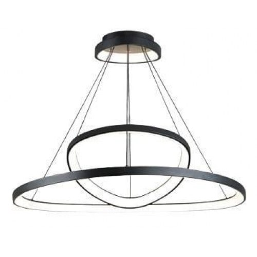 Kotila pendellampe 42/85 cm - moderne loftlampe i ringdesign