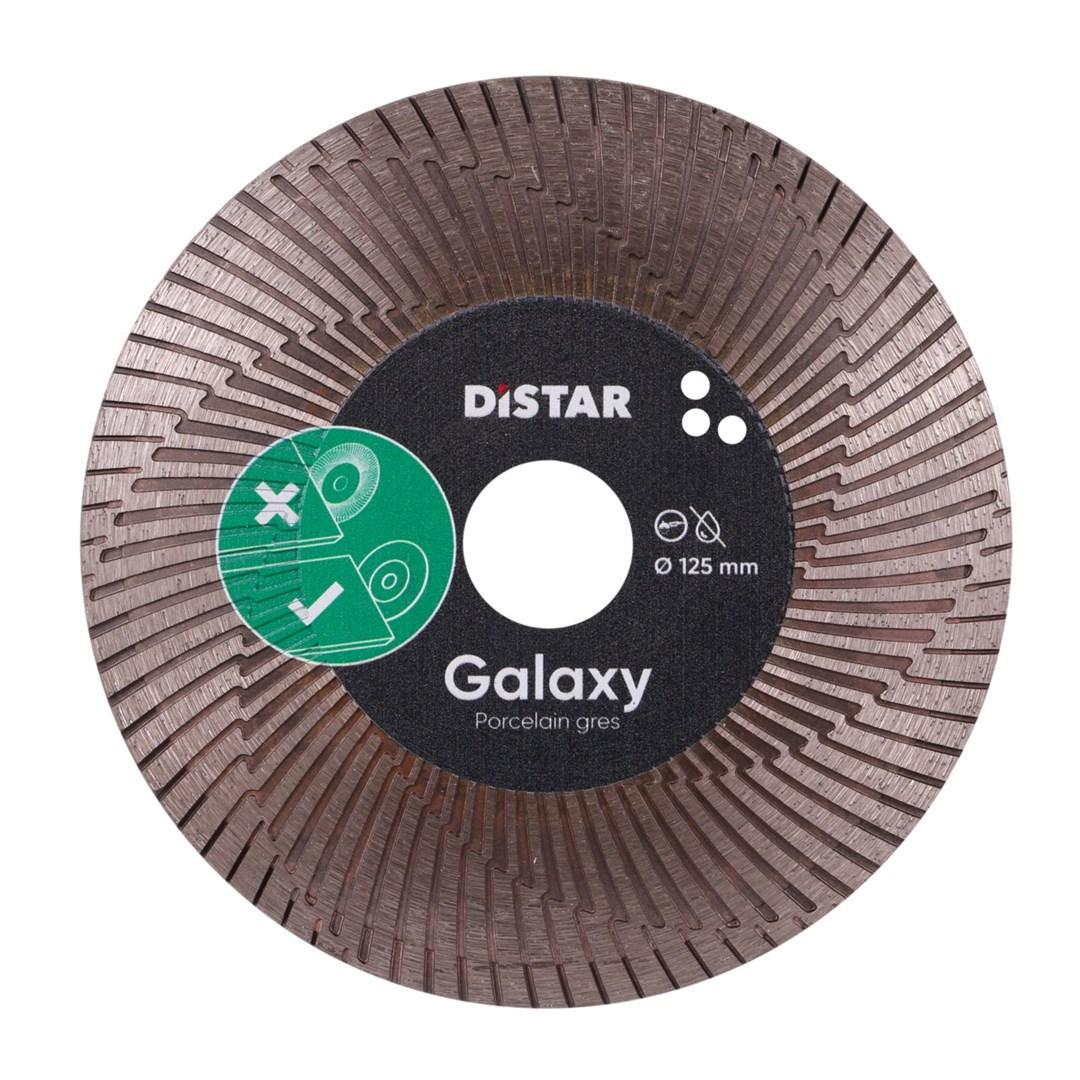 Distar Galaxy diamantskive 125 × 1,6 × 22,23 mm - til porcelæn/gres