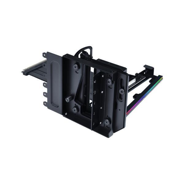 LIAN LI vertikal GPU-holder VG4-5-V4 med PCIe 5.0 riser-kabel - sort billede