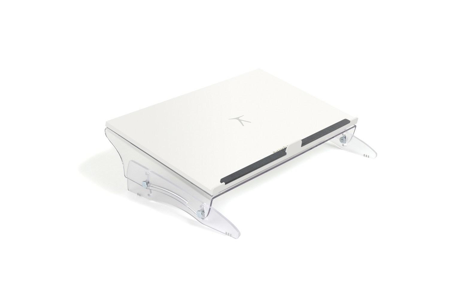 BakkerElkhuizen FlexDesk 630 - dokumentholder/skråskriveplade, hvid
