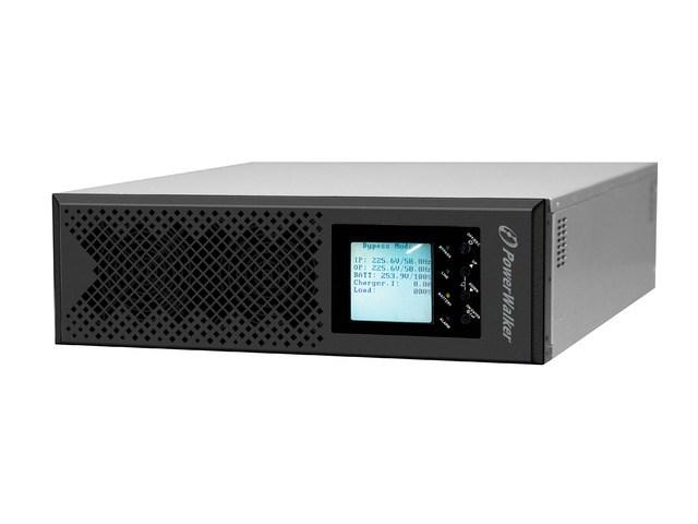 PowerWalker VFI 10K CPH 3/1 on-line UPS - 10 kVA, rack 3U, LCD, EPO