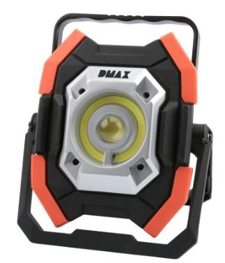 DMAX WLG 302 arbejdslampe - LED 20 W, sort/orange