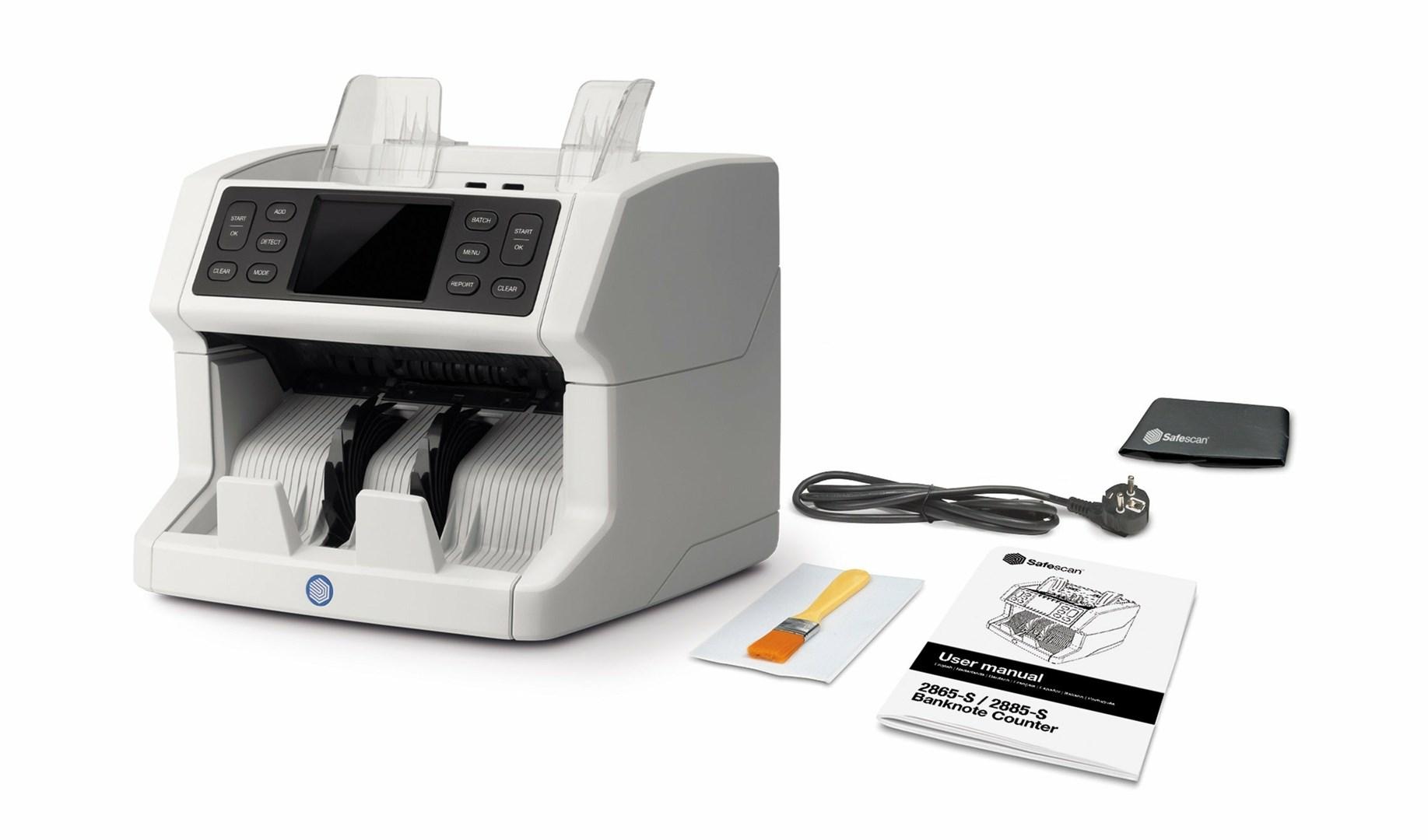 Safescan 2865-S seddeltæller - hvid billede