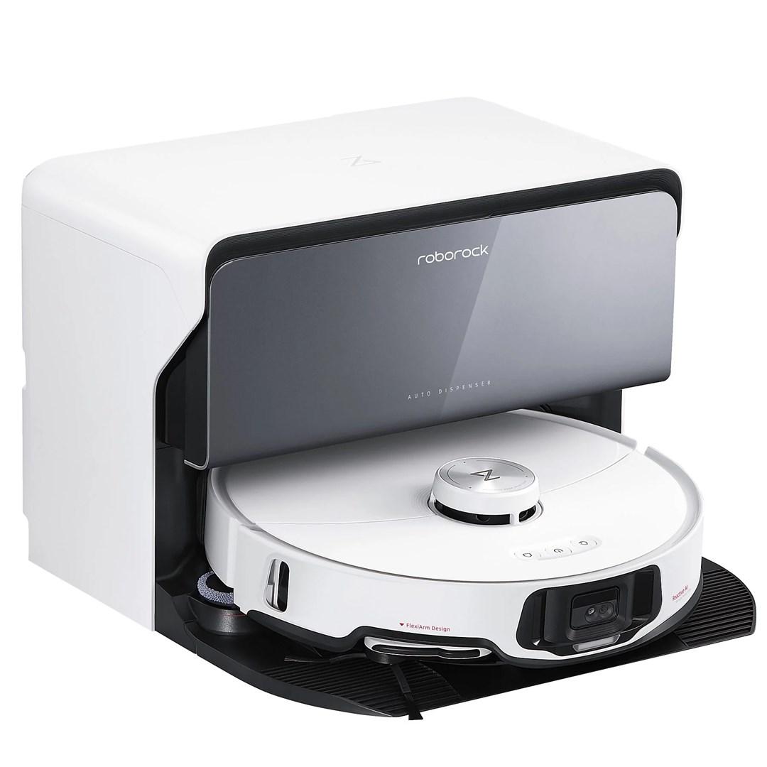 Roborock S8 MaxV Ultra robotstøvsuger med moppe - Hvid, 0,27 l
