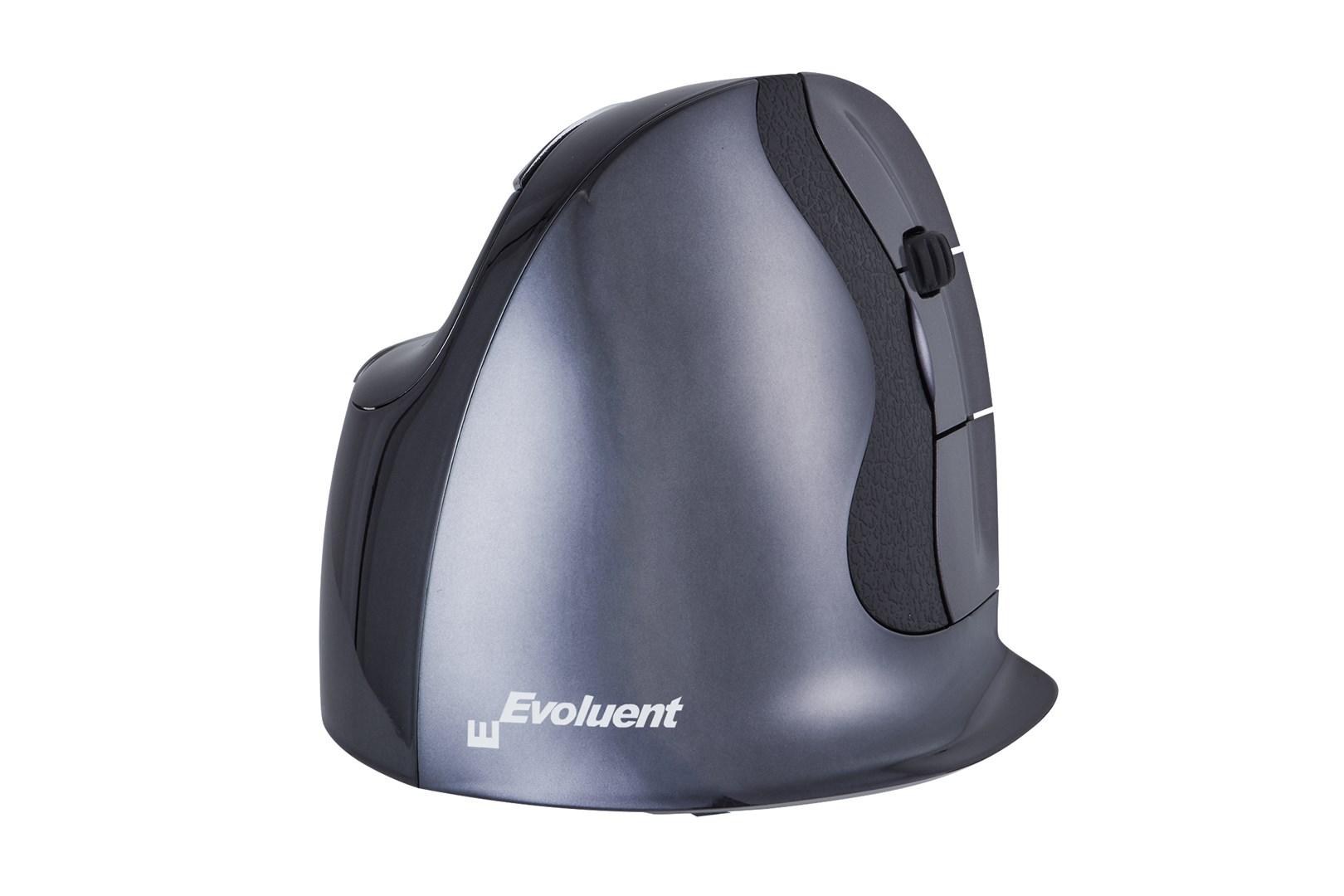 Evoluent D Small Wireless - ergonomisk vertikal mus (højrehånd, sort) billede