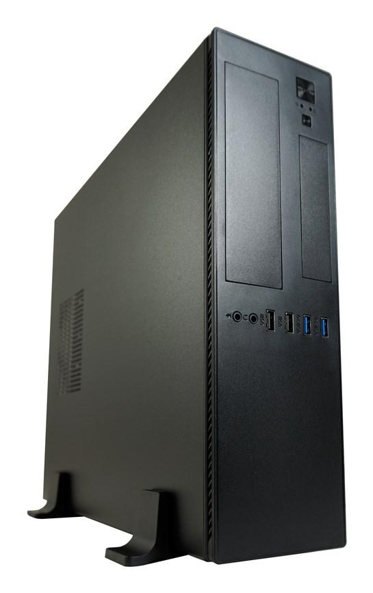 LC-Power LC-1406MB-TFX-ON Micro Tower pc-kabinet - sort billede
