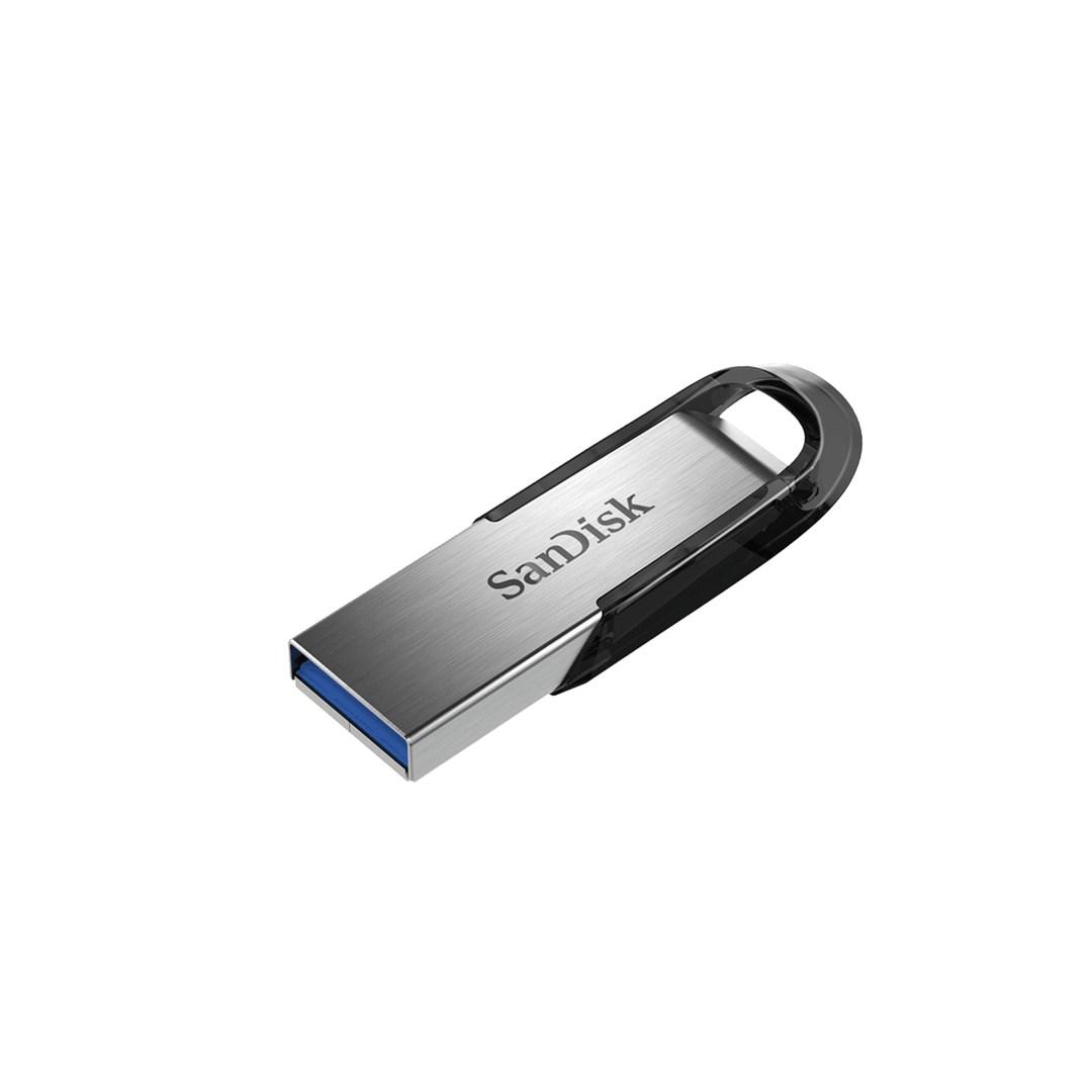 SanDisk Ultra Flair USB-stick 512 GB, USB TypeA 3.2 Gen 1 - Sølv