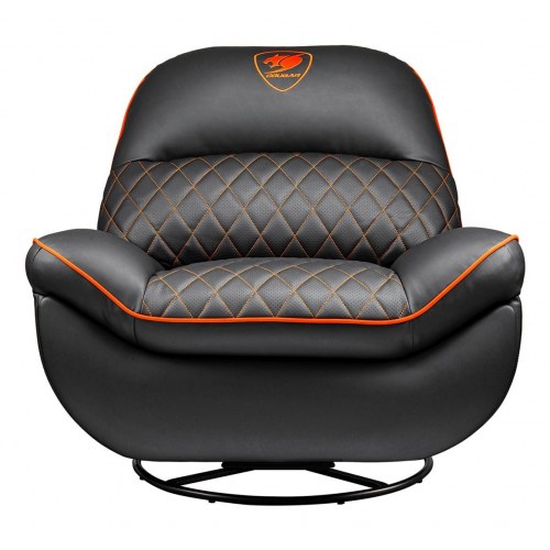 COUGAR Overlord gaming-sofa - sort, høj komfort (op til 150 kg)