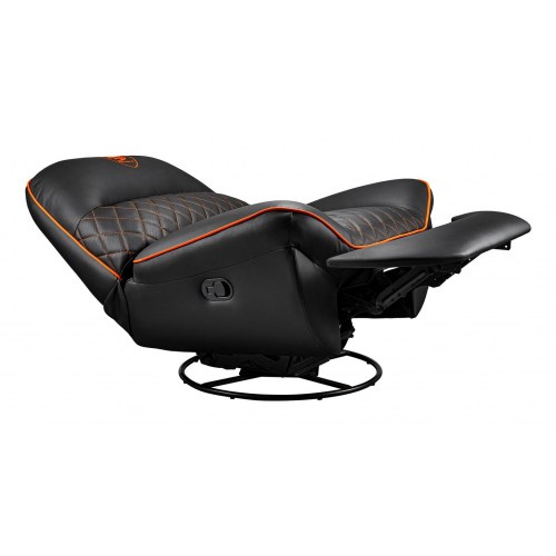 COUGAR Overlord gaming-sofa - sort, høj komfort (op til 150 kg)