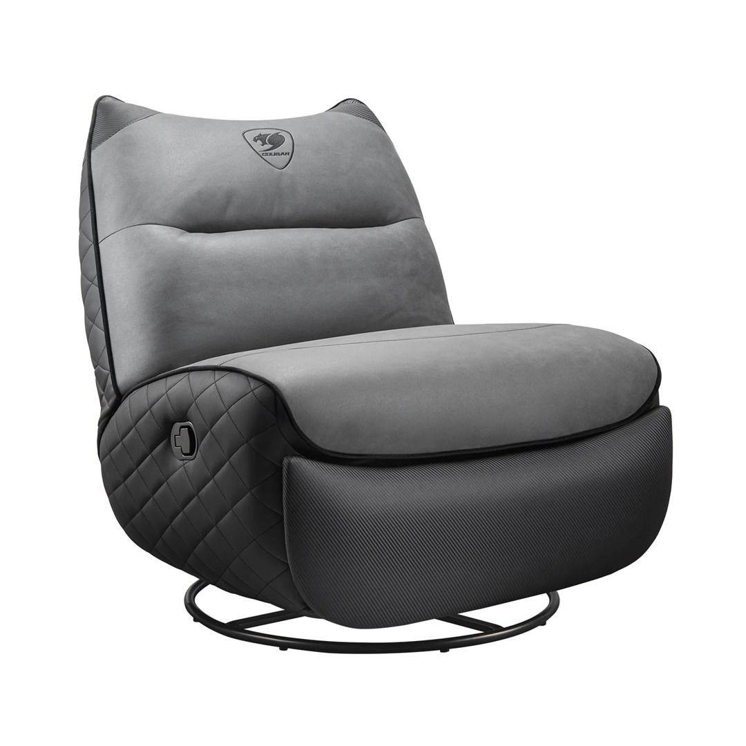 COUGAR Overlord Neo gaming-sofa - polstret sæde/ryg, sort/grå
