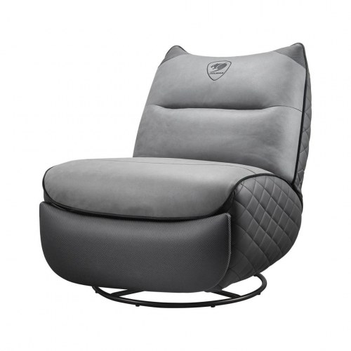 COUGAR Overlord Neo gaming-sofa - polstret sæde/ryg, sort/grå