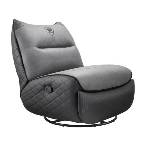 COUGAR Overlord Neo gaming-sofa - polstret sæde/ryg, sort/grå