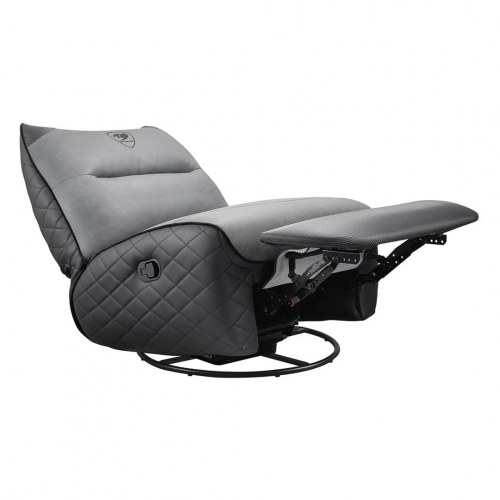 COUGAR Overlord Neo gaming-sofa - polstret sæde/ryg, sort/grå