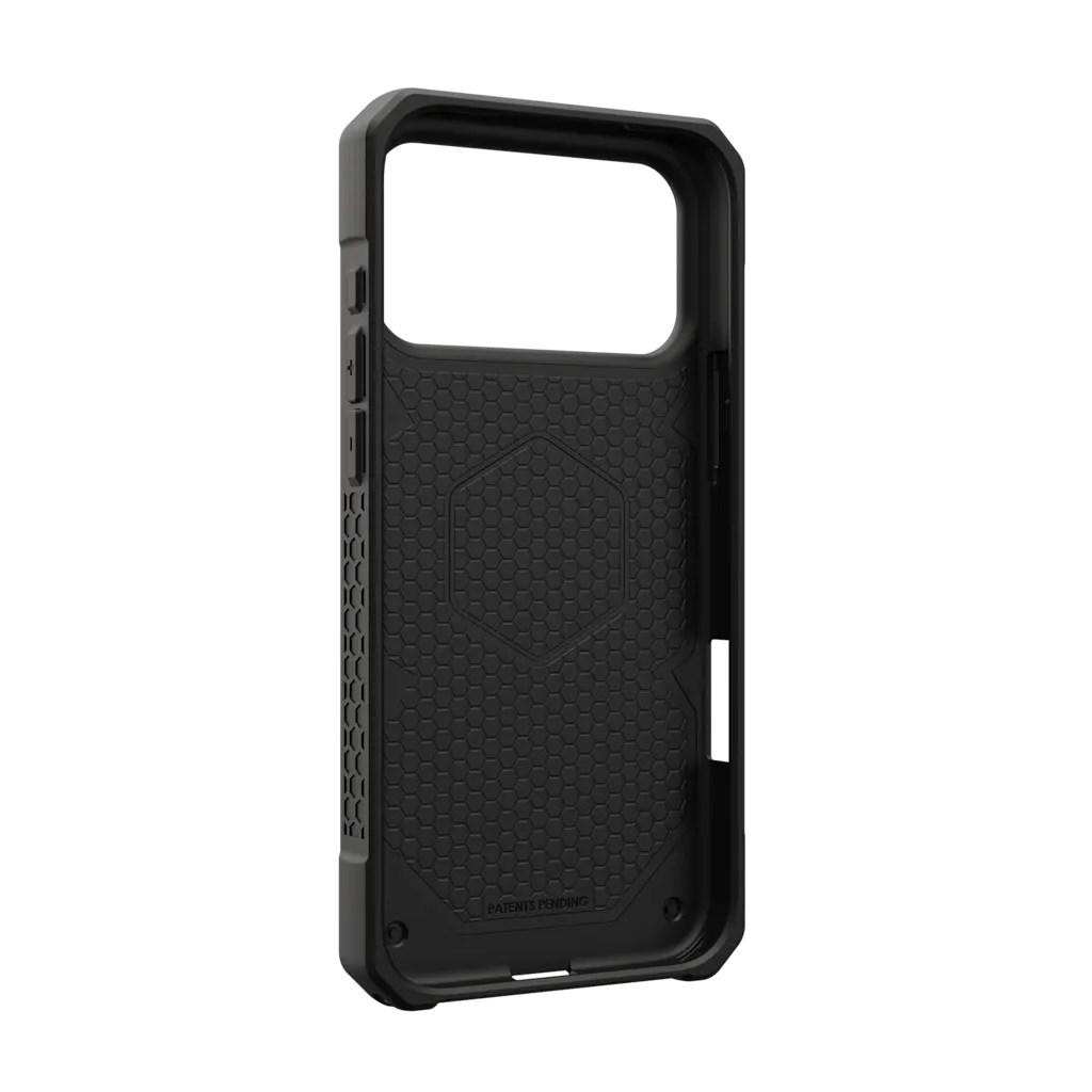 Monarch Pro cover til iPhone 6,9" - sort/blå (MagSafe) billede
