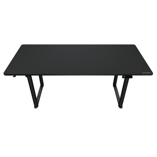 COUGAR E-Grav 180 gamingbord - elektrisk højdejustering, carbon, 180 × 80 cm