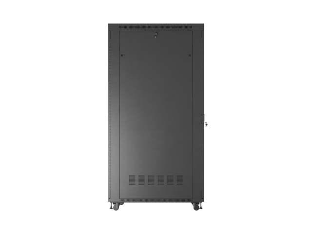 Lanberg FF01-8247-23BL 47U gulvstående rackskab - sort, 80×120 cm