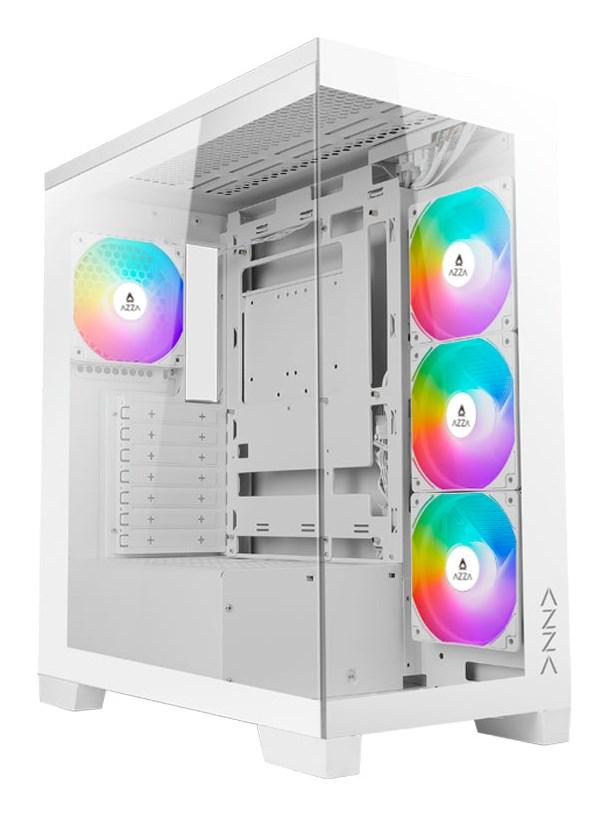 AZZA Cove 570W Miditower white 4xARGB Lüfter retail