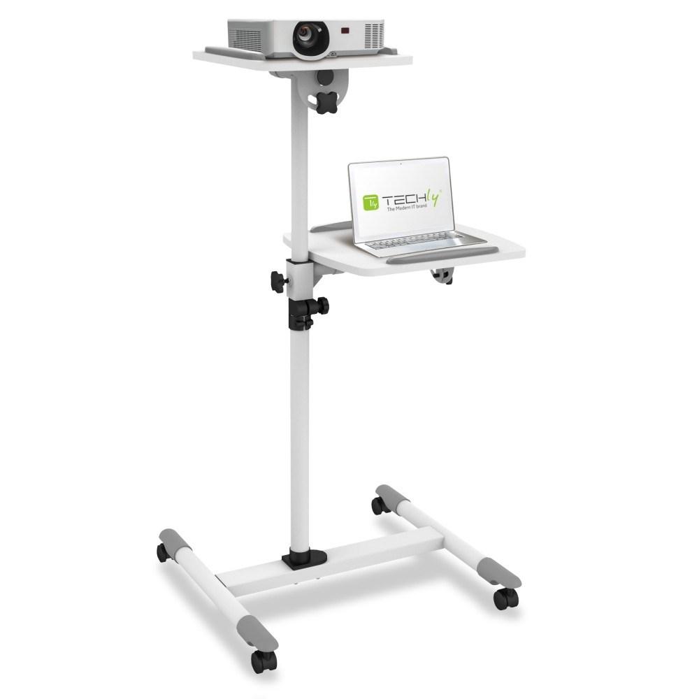 TECHly ICA-TB TPM-6 universal rullevogn til bærbar/projektor - hvid