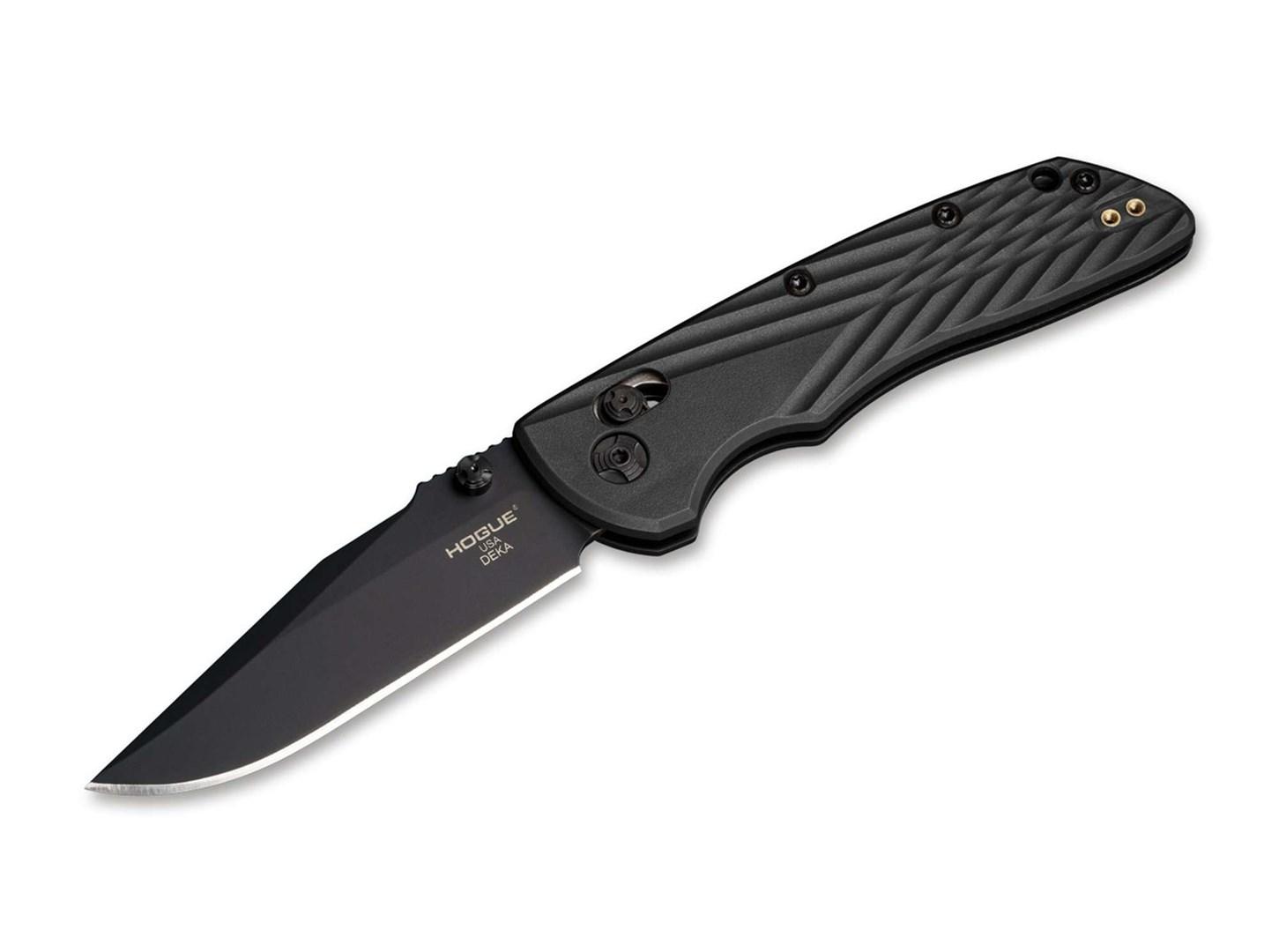Hogue Deka foldekniv 3,25" - helt sort