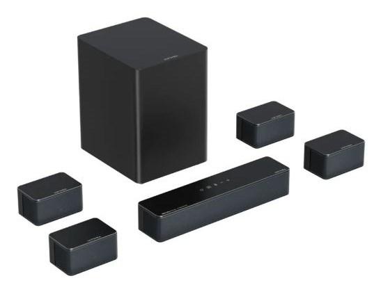 Ultimea Poseidon D80 soundbar 7.1 kanaler - sort
