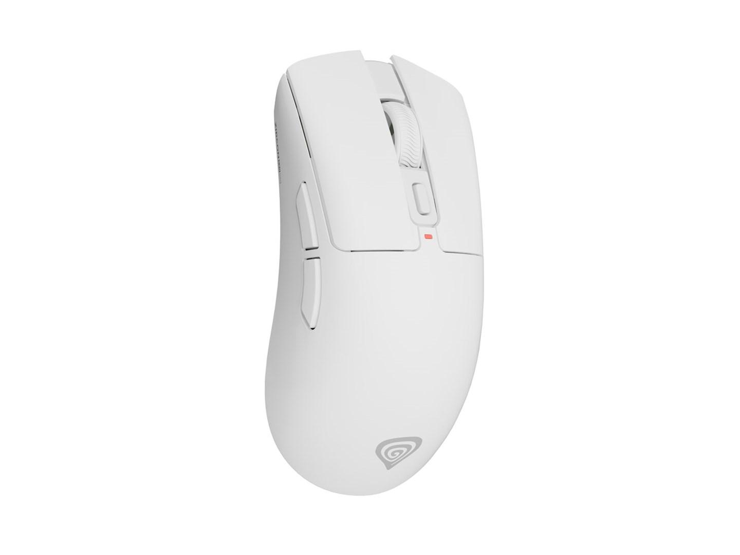 MYSZ DLA GRACZY GENESIS ZIRCON 880 PRO 8K/8K BEZPRZEWODOWA 30000DPI BIALA GAMINGOWA