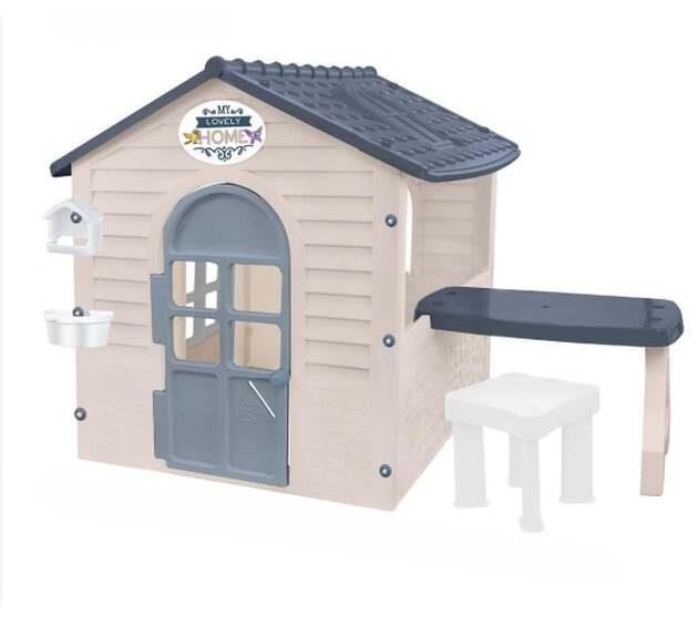 Legehus til haven med bord - Mochtoys Garden House
