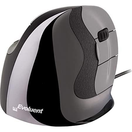 Evoluent VerticalMouse D Medium - ergonomisk højrehånds mus, USB Type‑A, laser billede