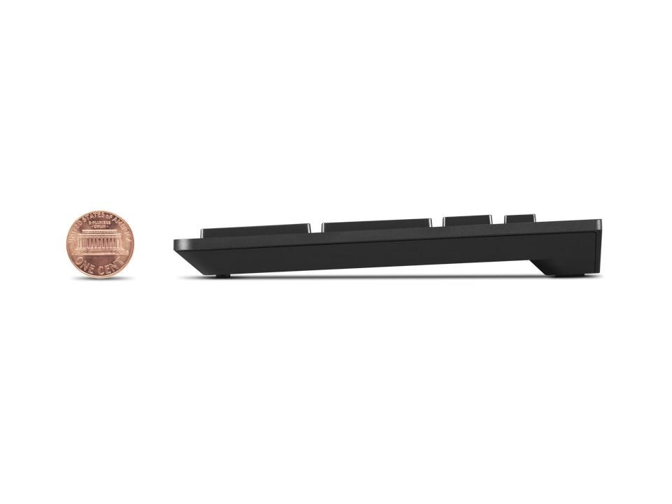 Lenovo Essential Wireless Combo Gen 2 - tastatur og mus til kontor, RF 2,4 GHz - sort billede