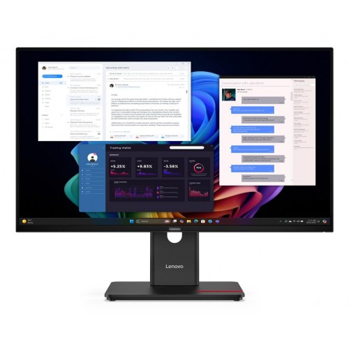 Lenovo ThinkVision T27UD-40 27" 4K kontorskærm med USB-C 100 W