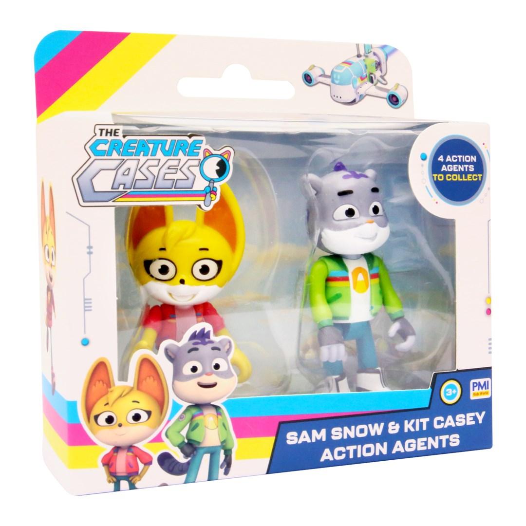 The Creature Cases S1 Action Agents figurer 7,5 cm - 2-pack (assortment) billede