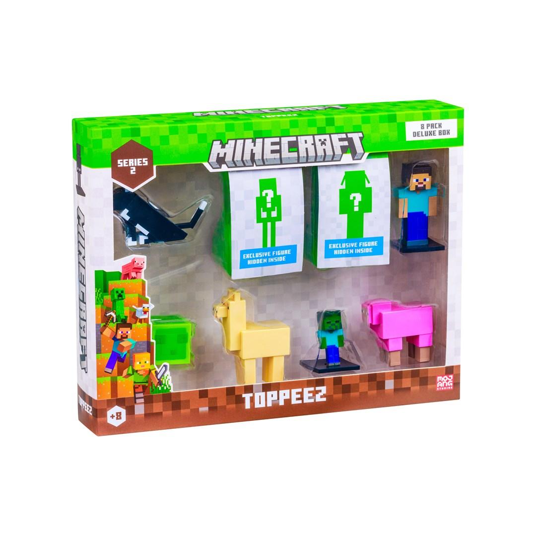 Minecraft Serie 2 figurer - Deluxe boks med 8 stk (assorteret)