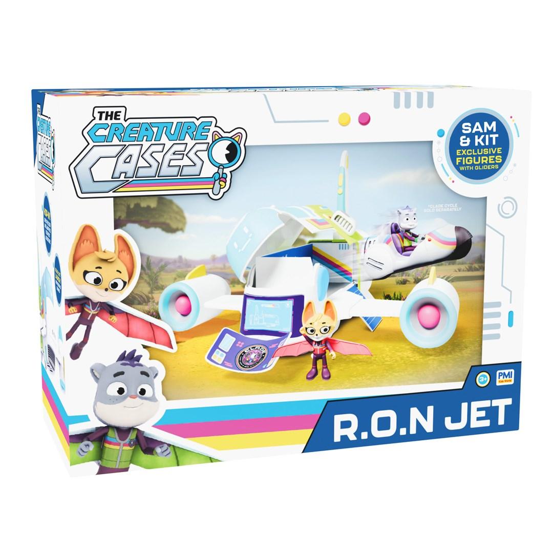 The Creature Cases S1 - R.O.N. Jet legesæt med figurer