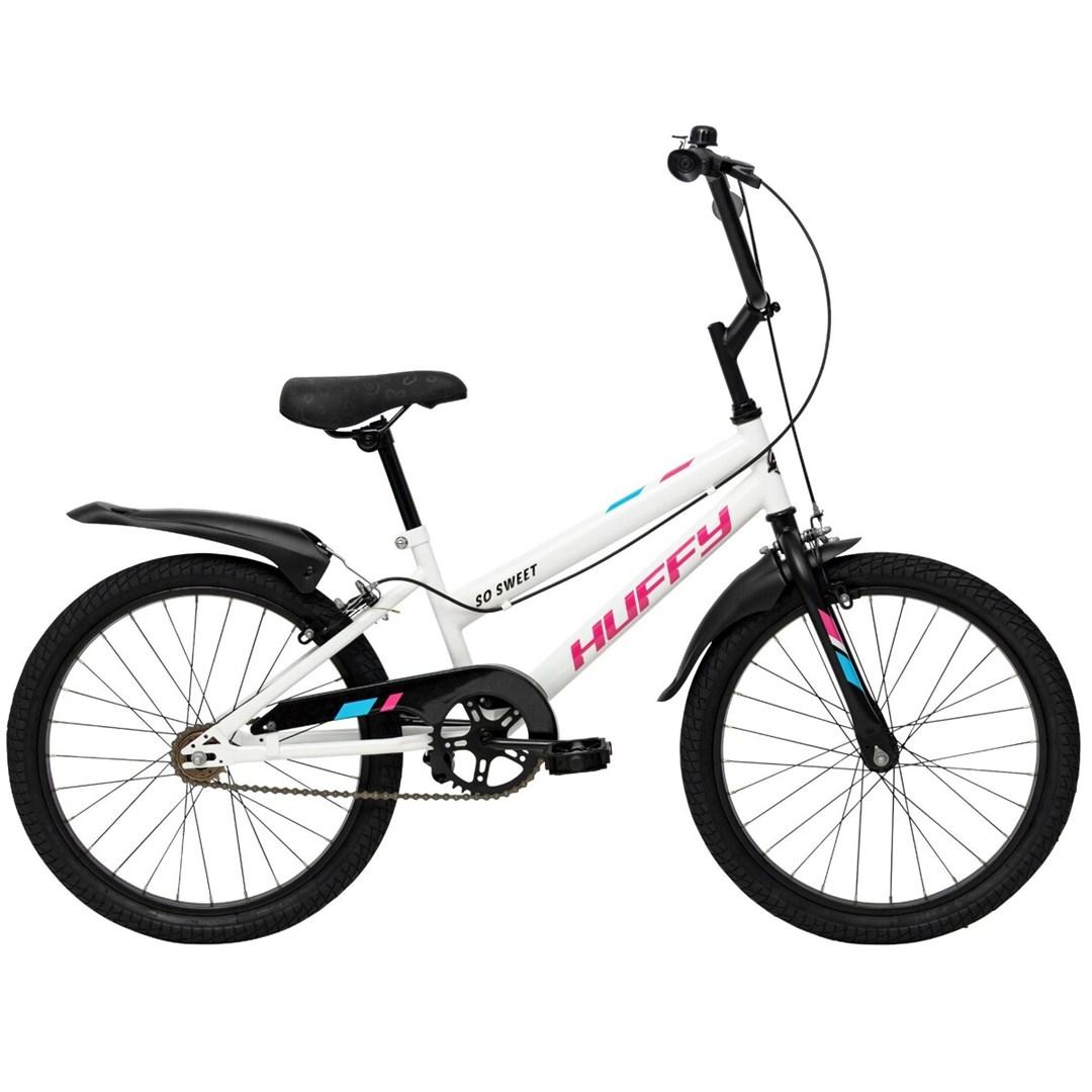 HUFFY So Sweet 20" - hvid børnecykel med 1 gear