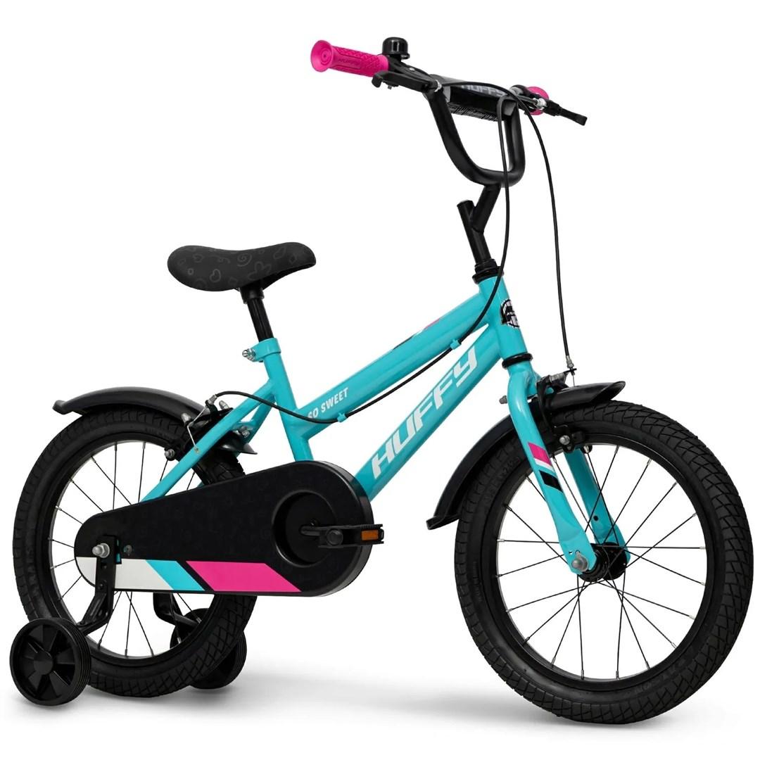 HUFFY So Sweet 16" børnecykel - turkis/blå, 16" hjul