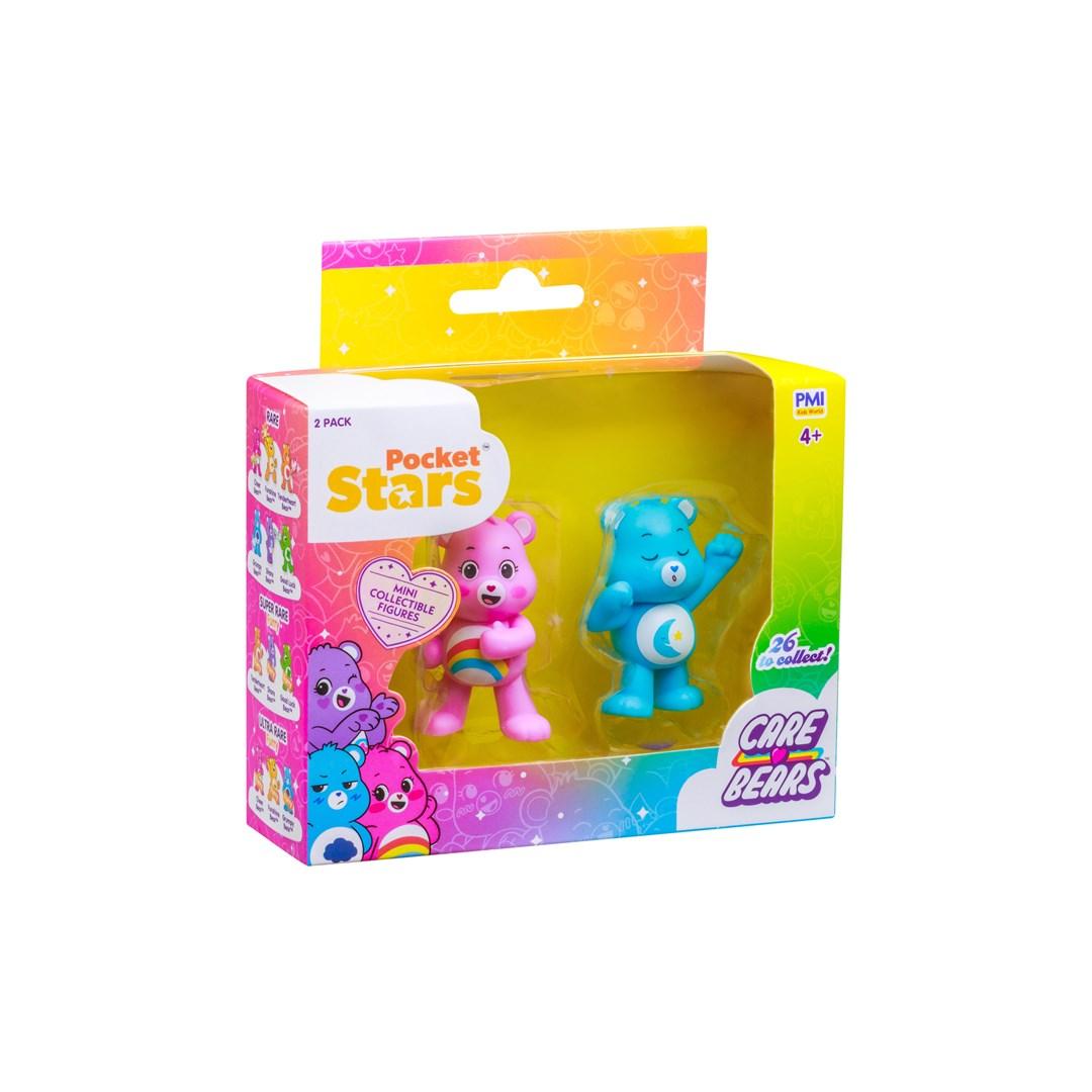 Care Bears Pocket Stars - Sæson 1 figurer, 2-pak (assorteret)