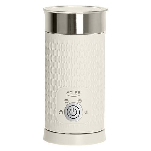 Adler AD 4495 automatisk mælkeskummer/varmer - Beige