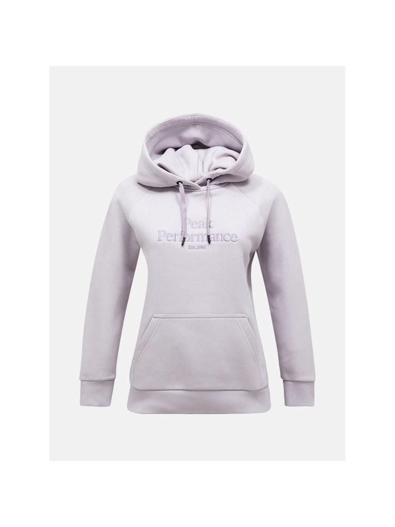 Peak Performance Original Hoodie - dame, grå, str. S