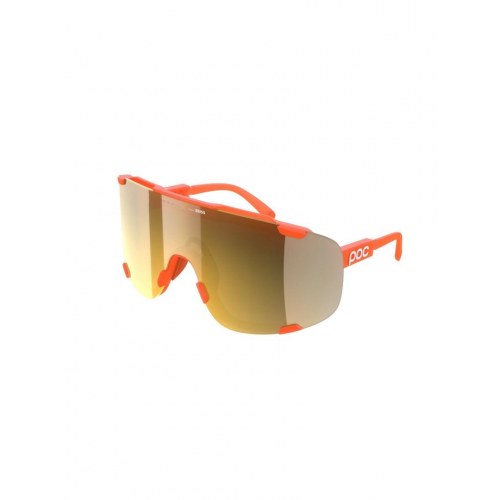 POC Devour cykelbriller - orange, kategori 2 - TU