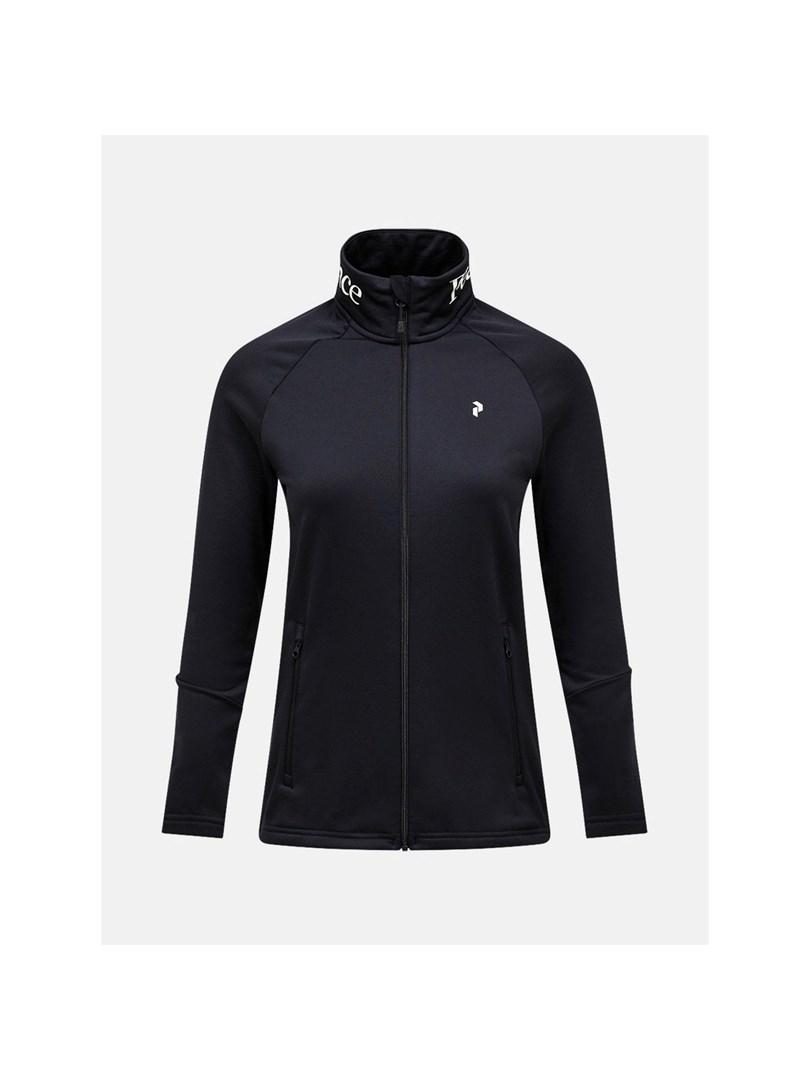 Peak Performance Rider Essentials Zip jakke til damer - sort, str. S