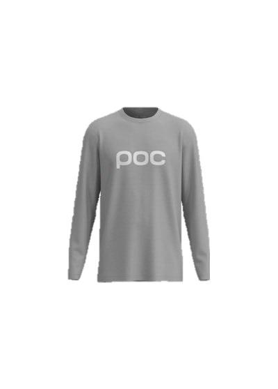 POC L/S Tee langærmet T-shirt - grå - XL