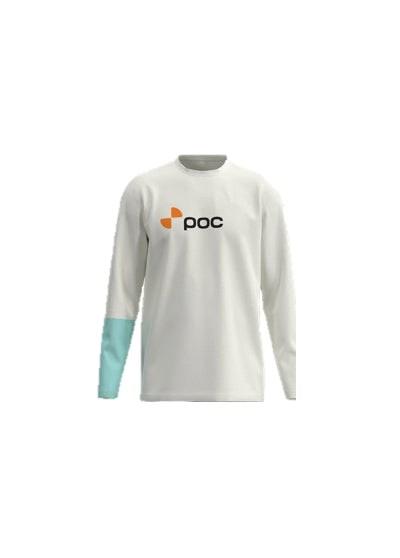 POC L/S Tee langærmet T-shirt - hvid - L